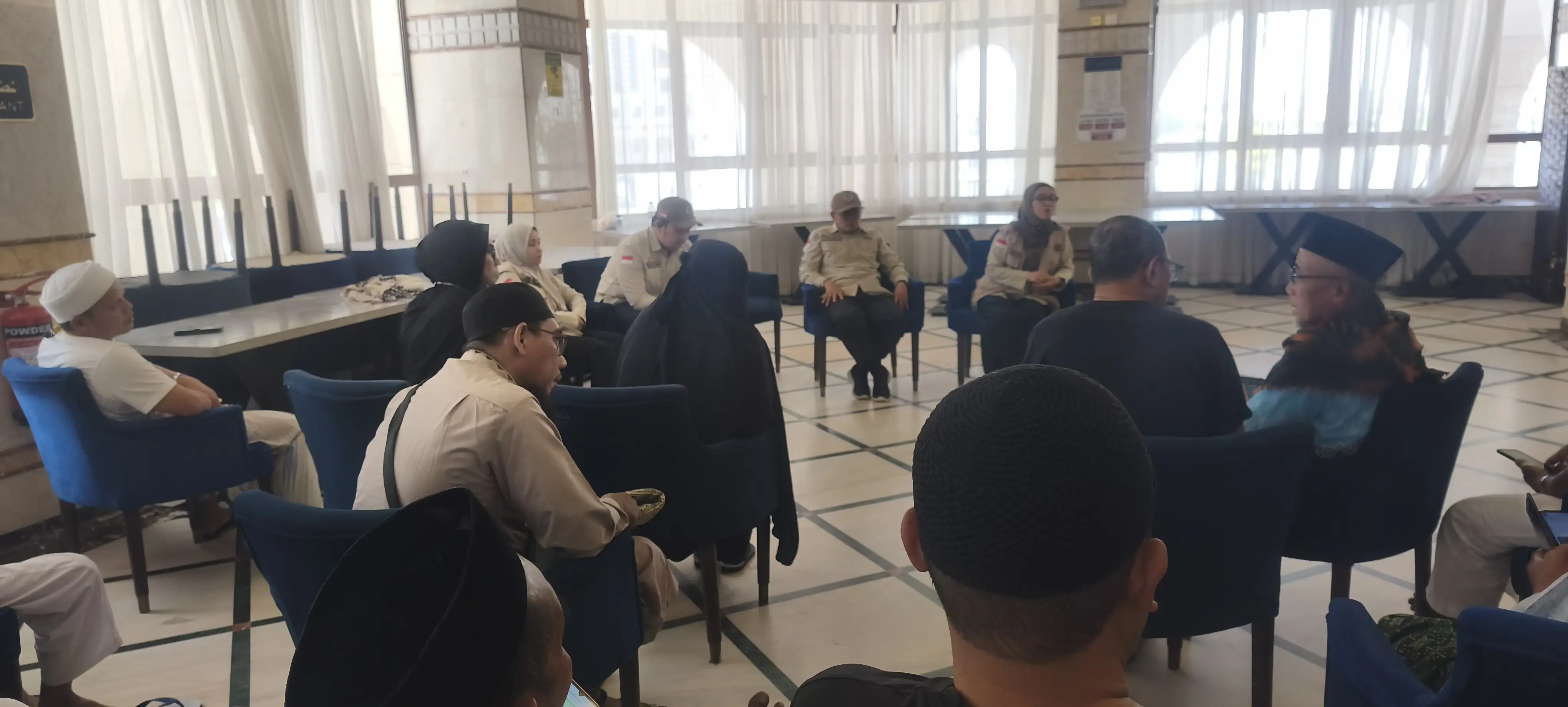Pengurus Kloter KJT 38 Gelar Rapat Koordinasi Persiapan Kepulangan Jemaah Haji di Madinah