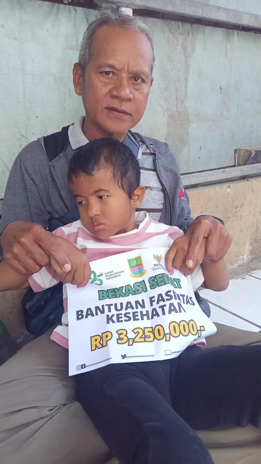 Harapan Baru untuk Savira Aulia, BAZNAS Kabupaten Bekasi Hadir Ringankan Perjuangan Anak Penyandang Disabilitas