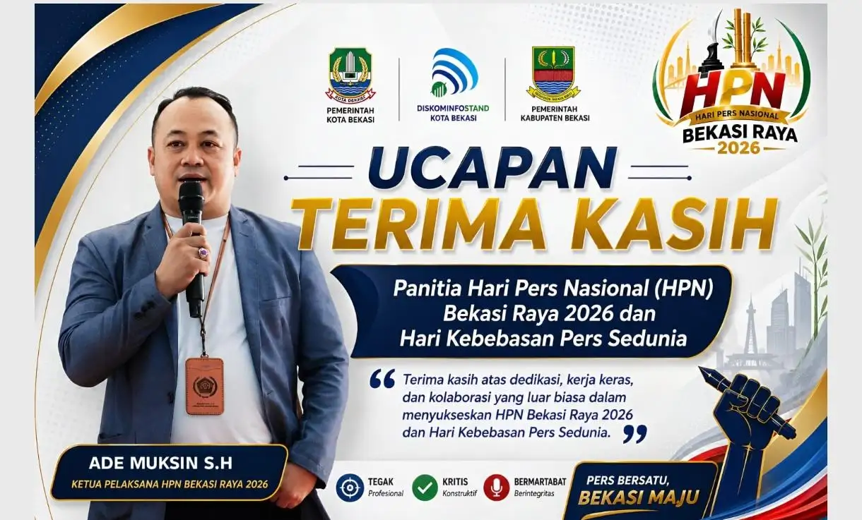 HPN Bekasi Raya 2026 Sukses Digelar, Semangat Persatuan Jadi Modal Penguatan Pers Daerah