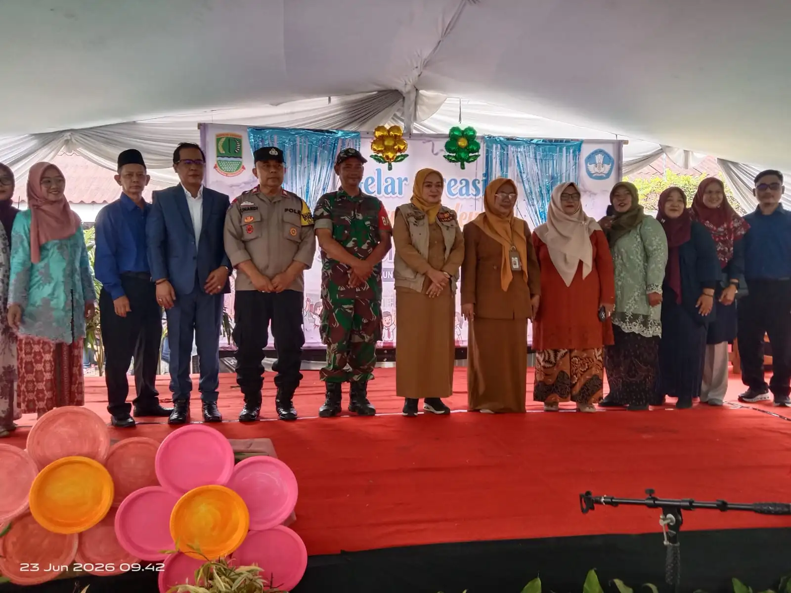 GELAR KREASI DAN GUPAY PILEULEUYAN SDN ADIARSA BARAT II, MOMEN HARU MELEPAS GENERASI MASA DEPAN