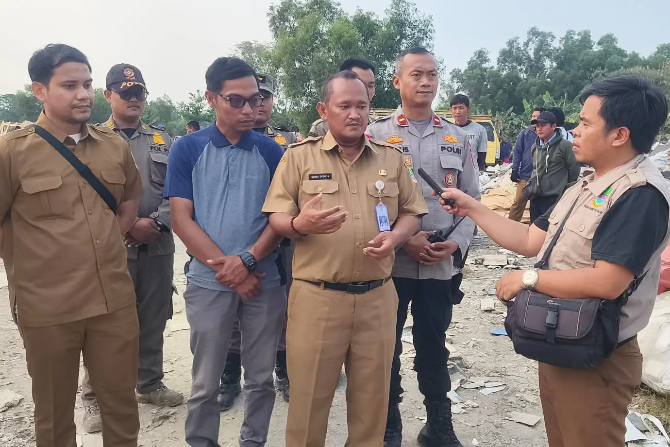 Lanjutan Ranca Kaso: Penampung Sampah Industri Diduga Gunakan Tanah PJT Seluas 1.000 Meter Tanpa Izin