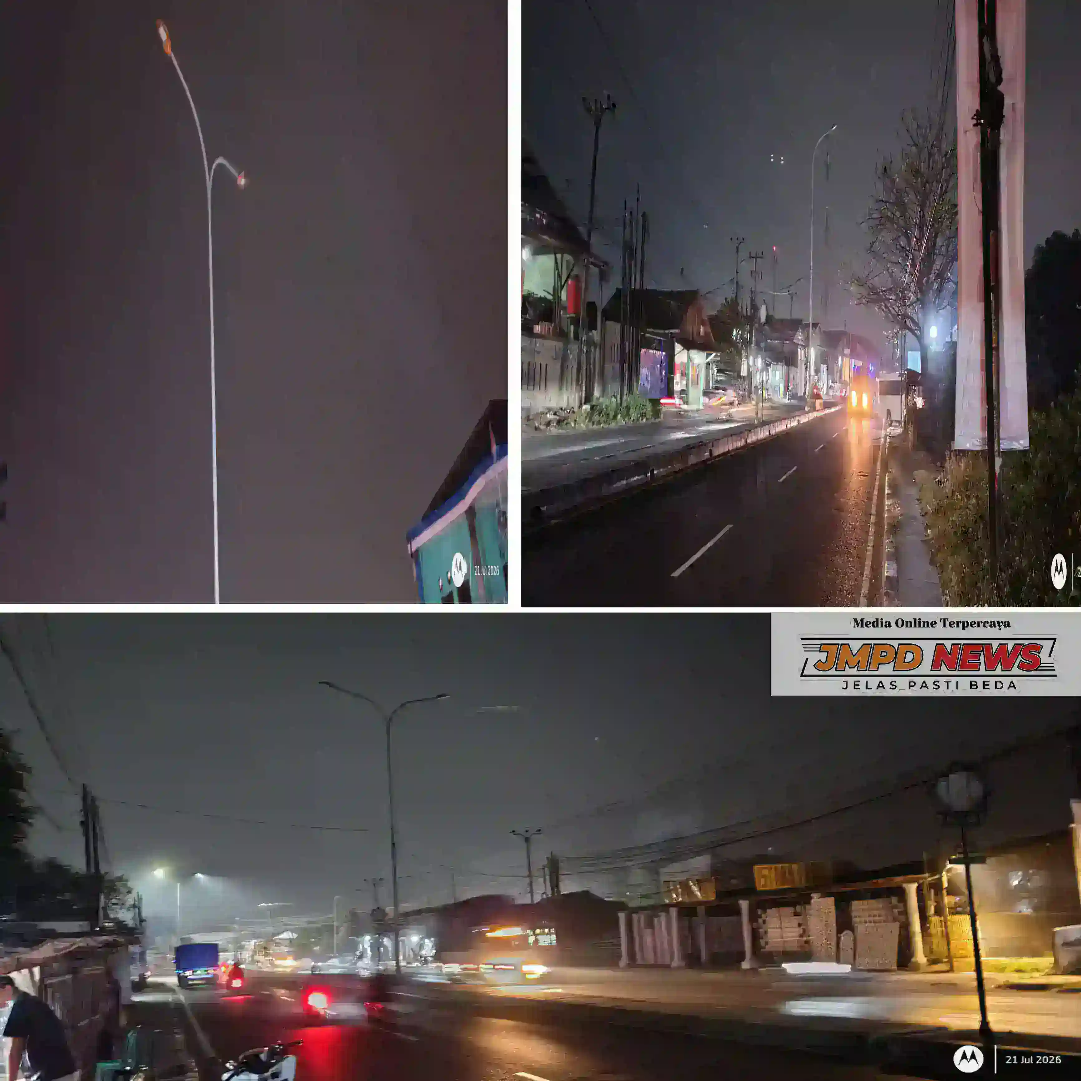 Sekjen JMPD Kabupaten Bekasi Desak Dishub Segera Perbaiki PJU Padam di Jalan Raya Rengasbandung