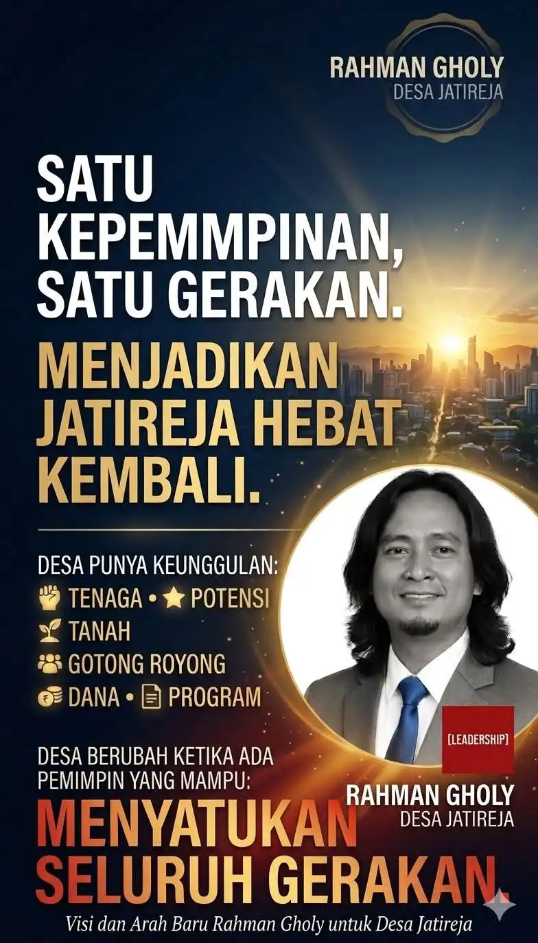 DESA TIDAK KEHILANGAN ORANG HEBAT ?