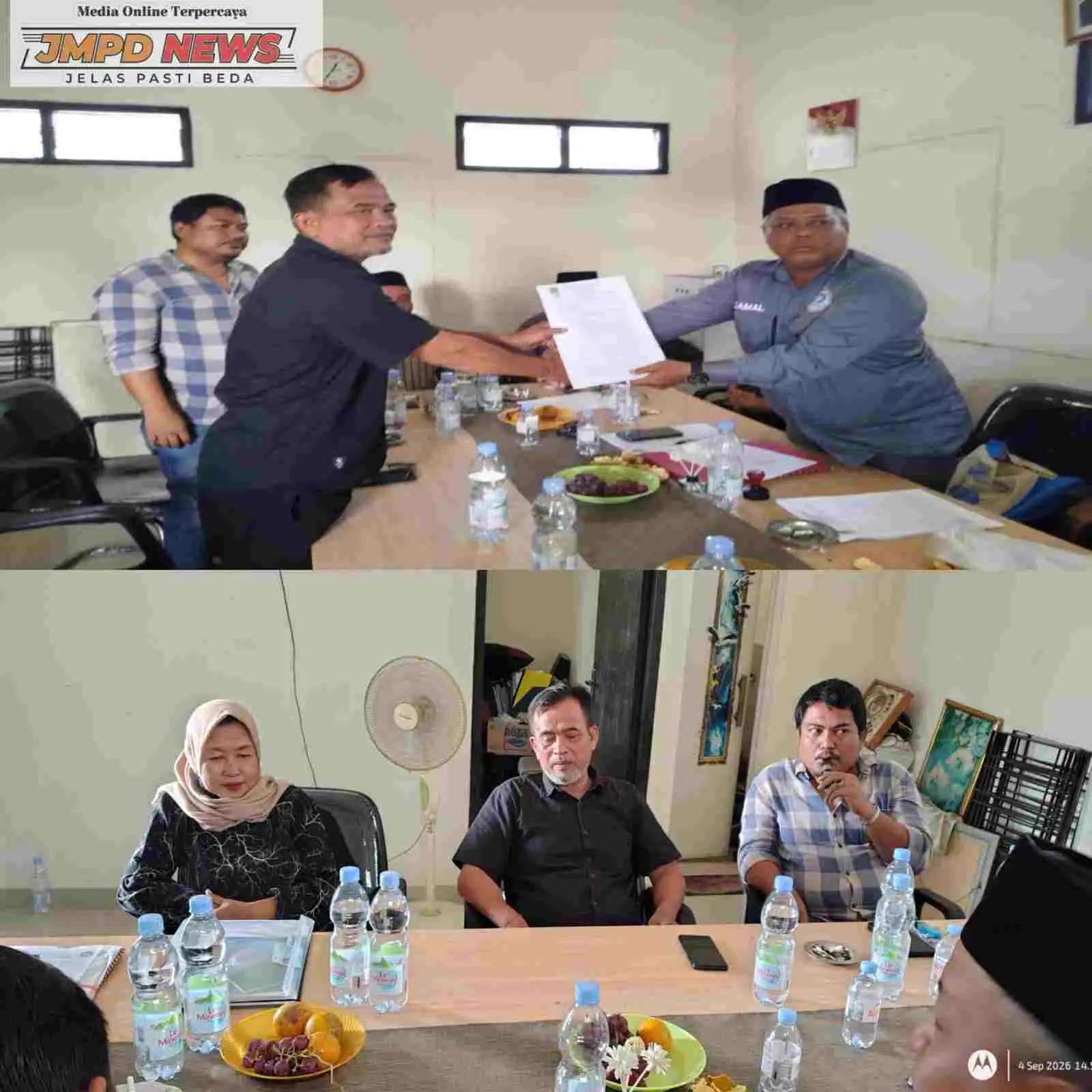 Verifikasi Administratif Pilkades Cipayung: Adi Sukriadi, S.E. Serahkan Berkas Asli Persyaratan ke Panitia
