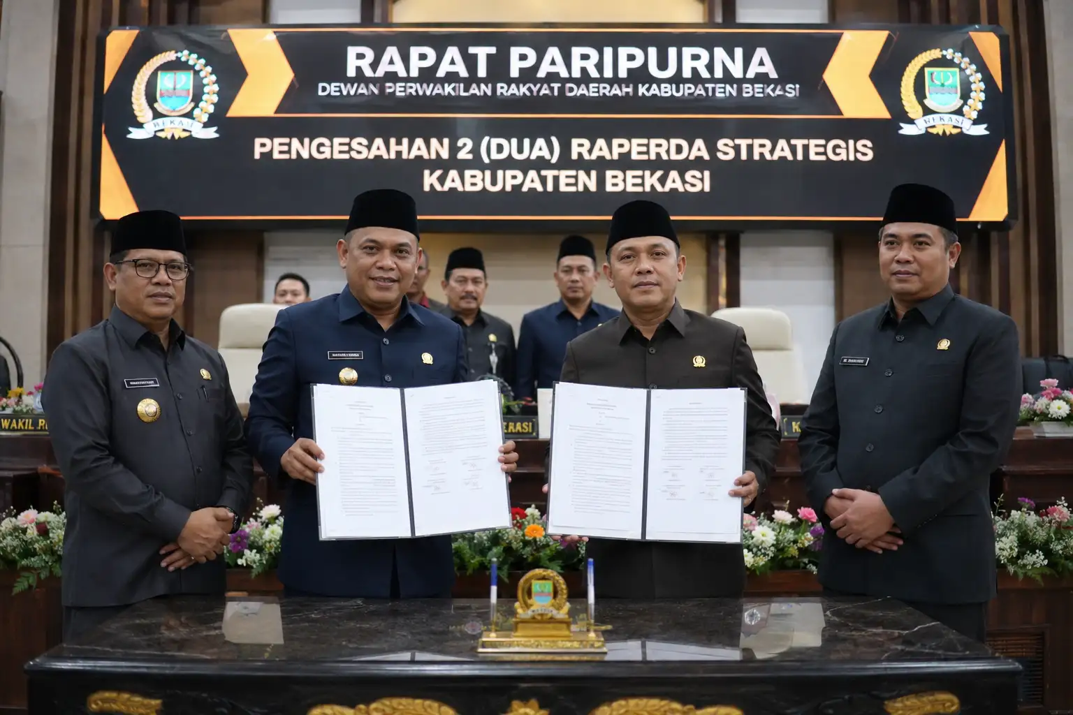 DPRD dan Pemkab Bekasi Sahkan Dua Raperda Strategis, 