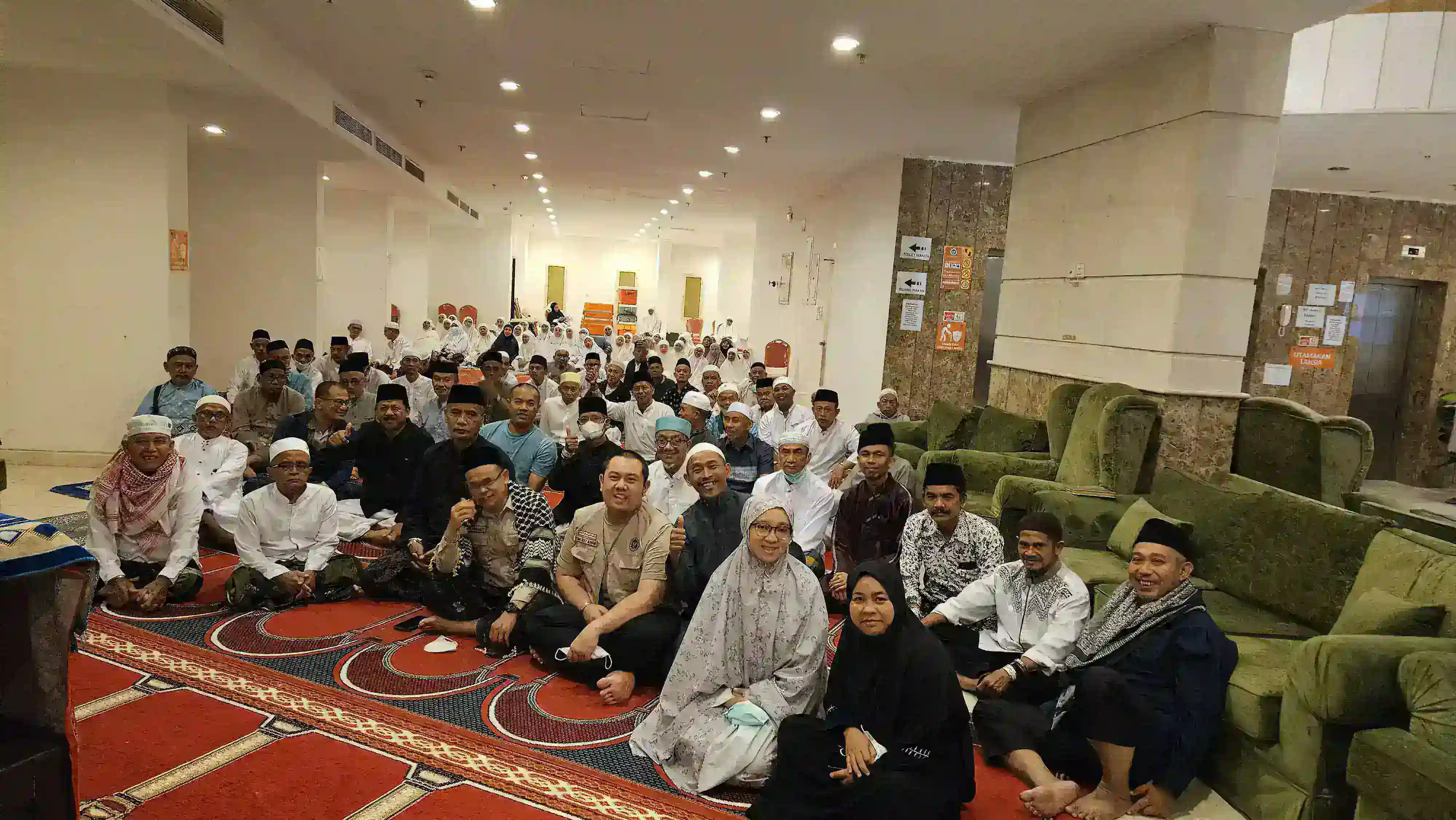 Kloter 38 Gelar Koordinasi dan Pembekalan Jamaah Haji Menuju Madinah