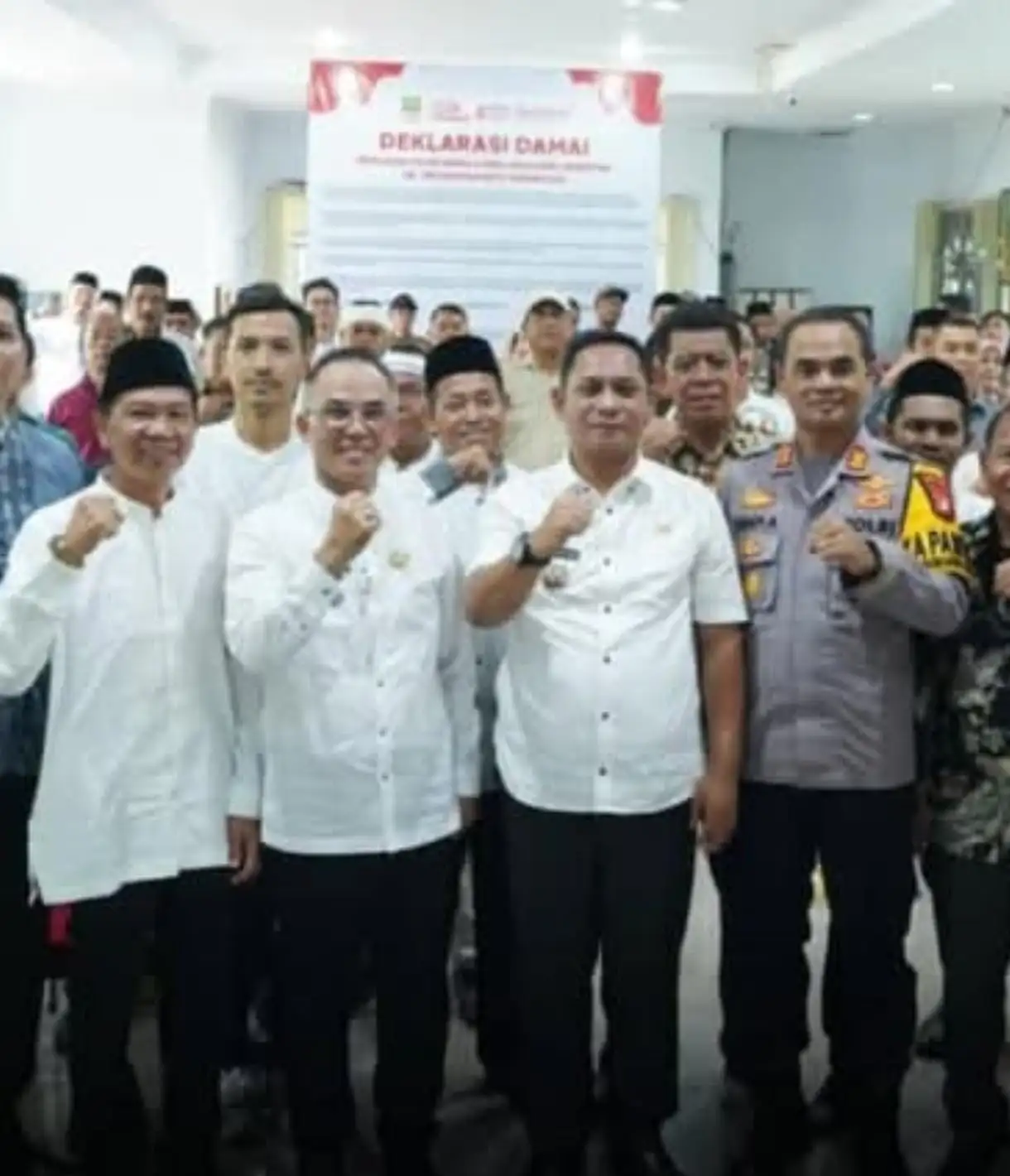 Deklarasi Damai Pilkades Setu, Plt Bupati Ingatkan Calon Siap Menang dan Siap Kalah