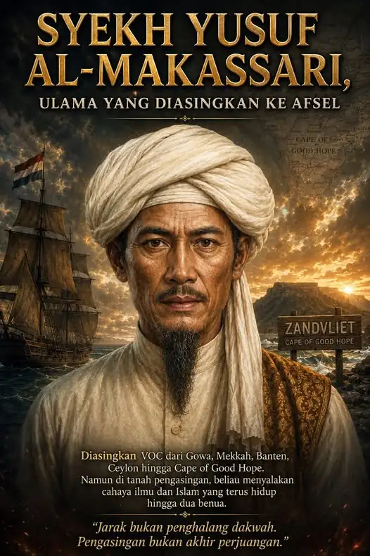 Mengenang Syekh Yusuf Al-Makassari, Ulama yang Diasingkan ke 