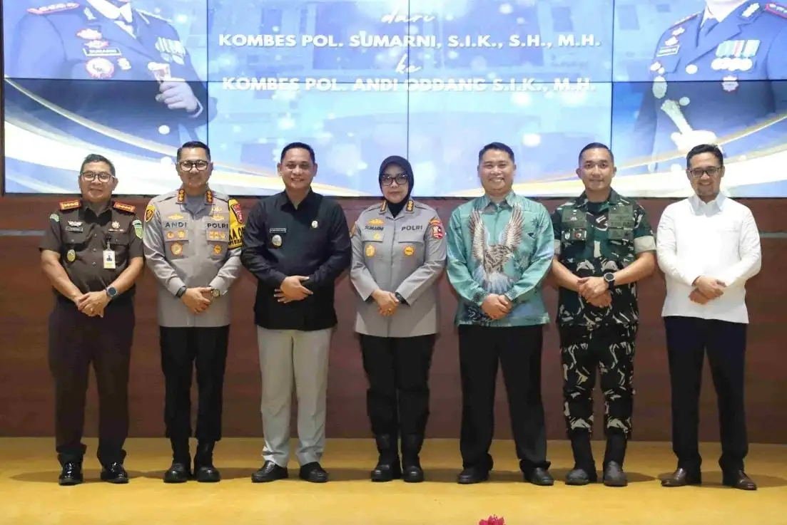 Pisah Sambut Kapolres Metro Bekasi, Forkopimda Diminta Perkuat Sinergi Jaga Kondusivitas